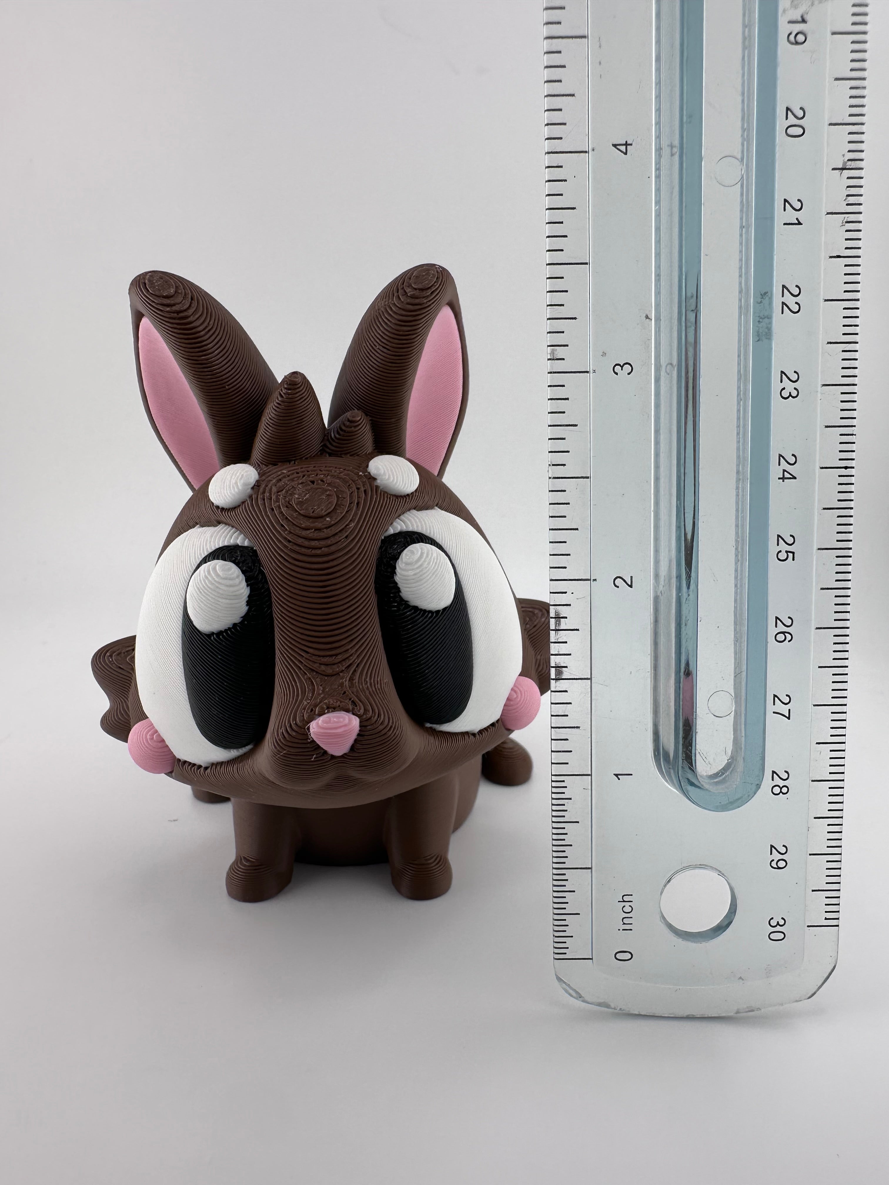 Bunny Rabbits Figurine Set 3D Printed