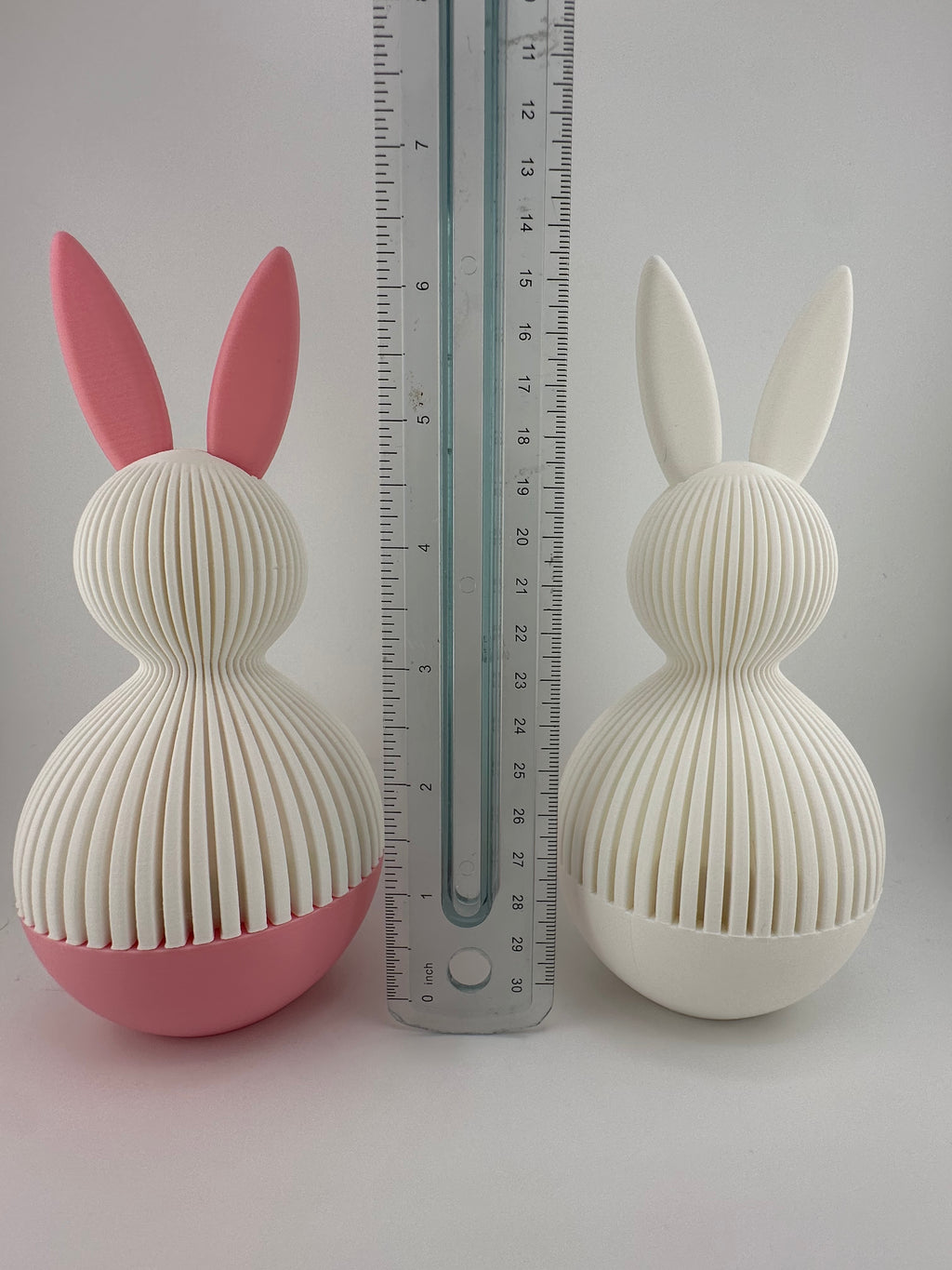 Easter Bunny Modern Container 3D Printed Figurine