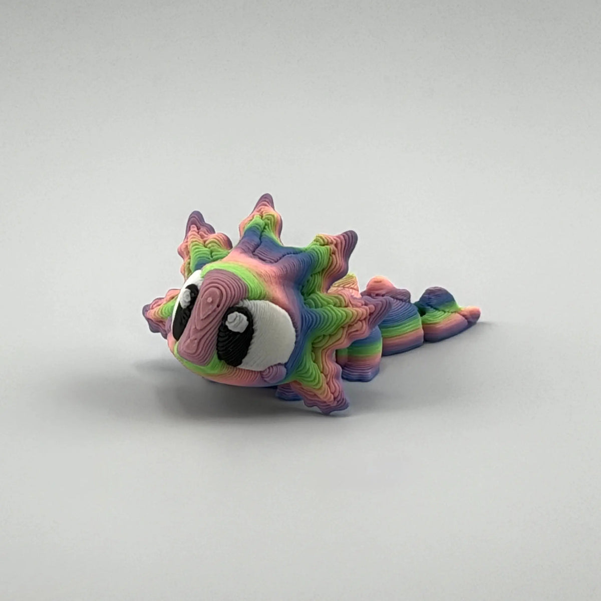 3D Micros - Cute 3D Printed Acticuating Mini Fidget Animals Great Gift and Desk Fidget Minis Decor The Wizard of Printing