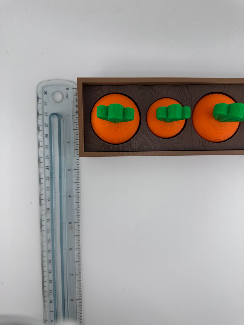 Carrot Garden Set for Spring and Summer Home and Office Decor 3D Printed