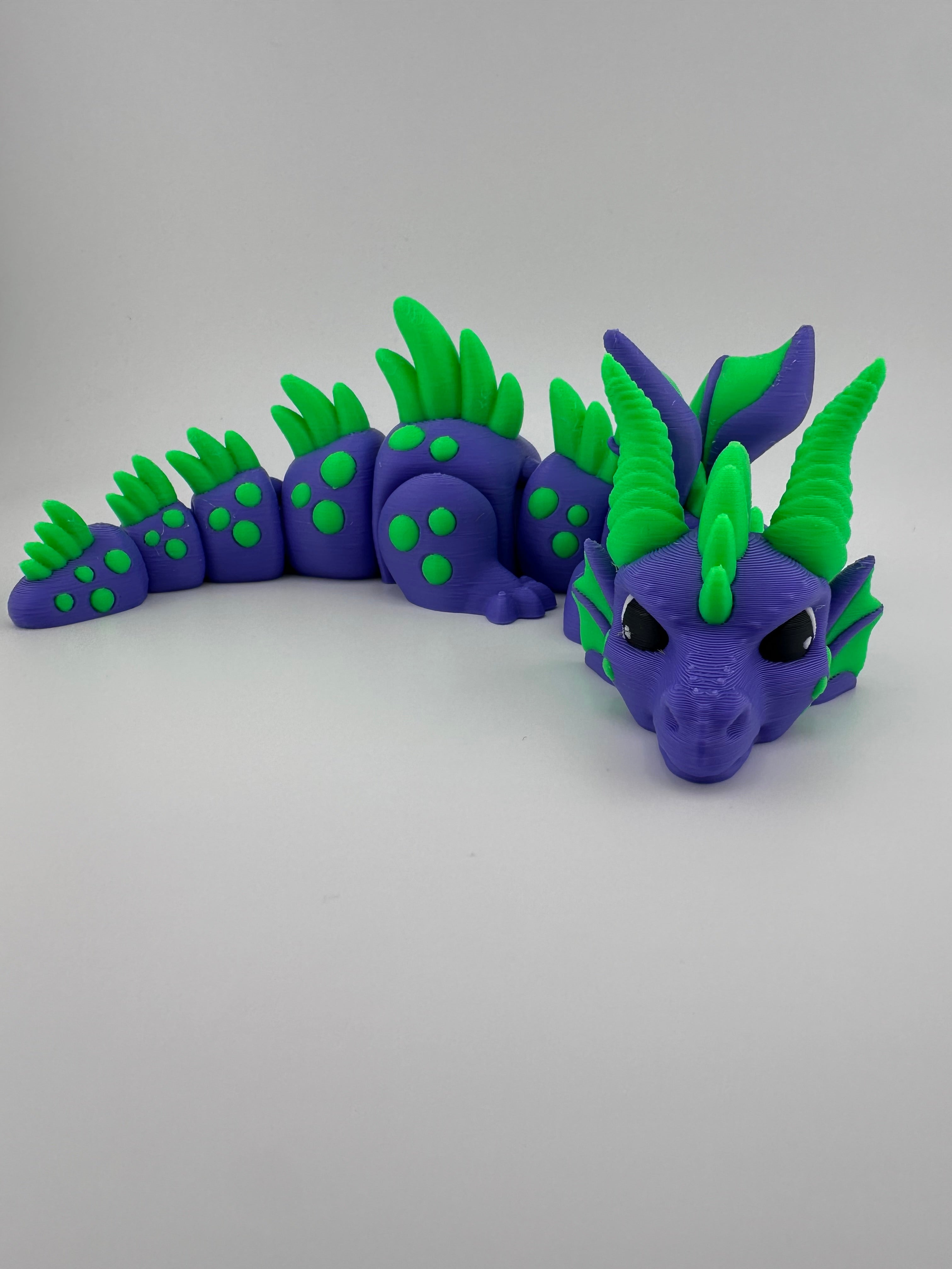 Mythical Dragon Articulated 3D Printed Desk Pet