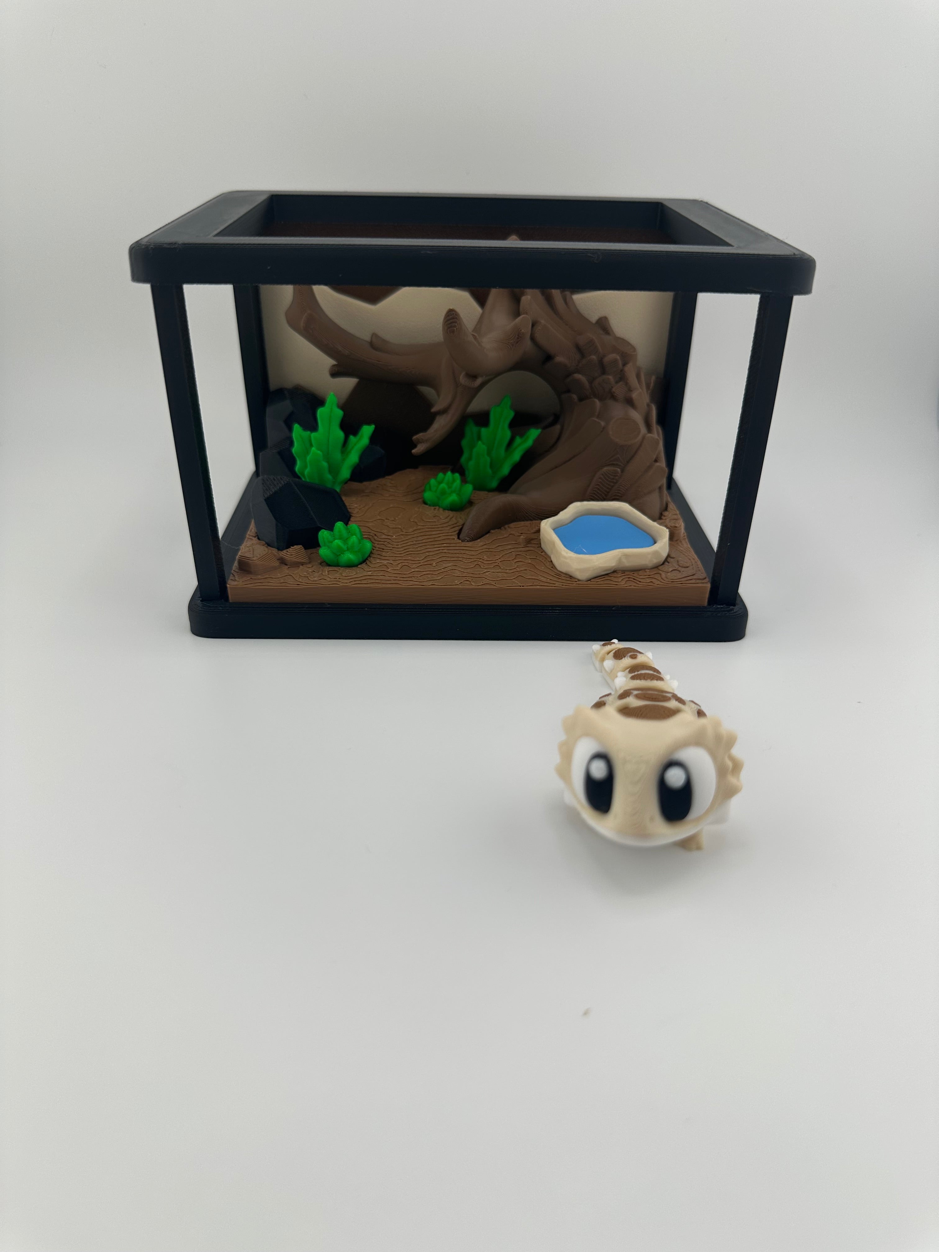 Gecko and Bearded Dragon Habitat Set