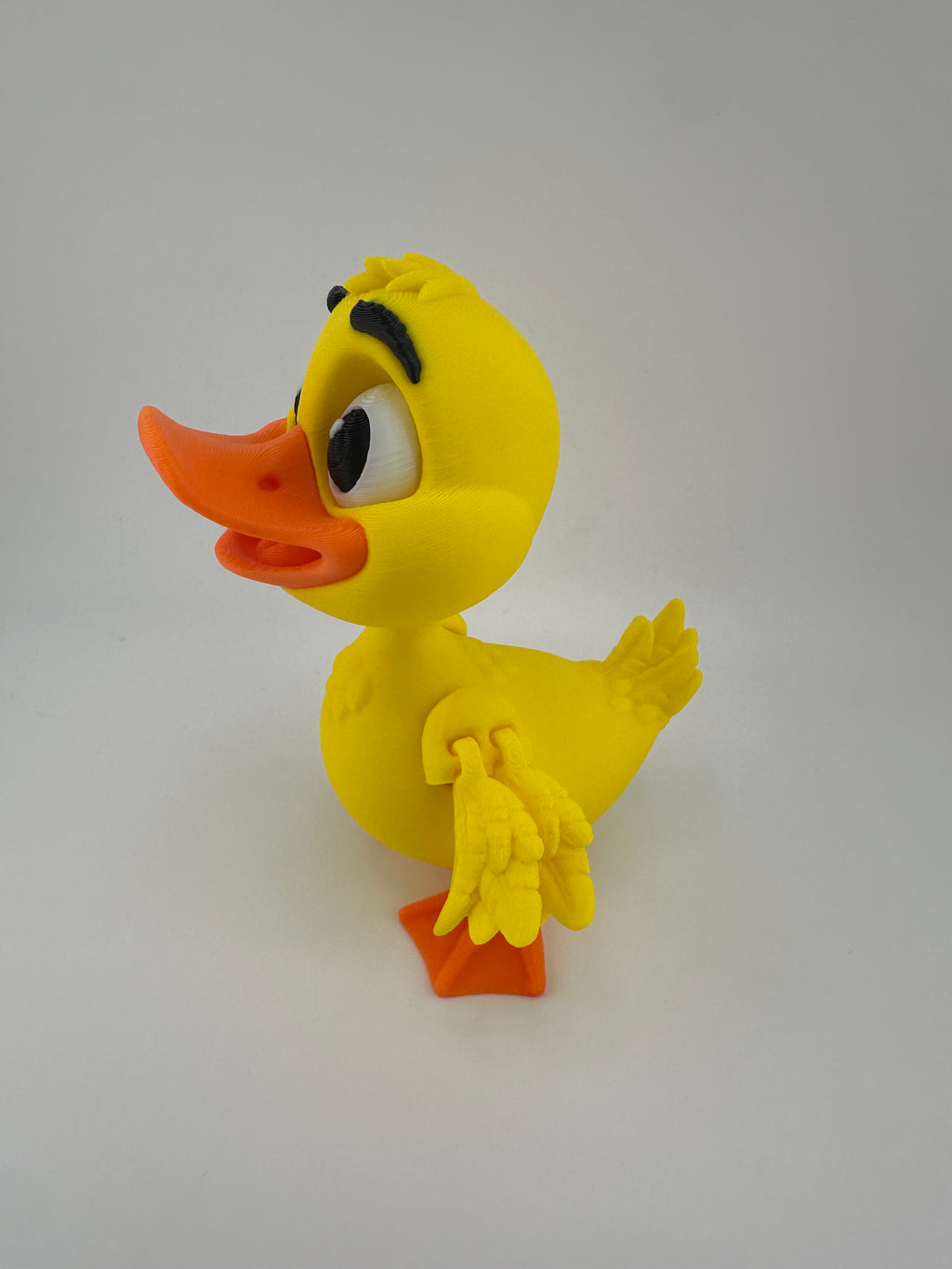 Yellow Duck and Mallard Duck Articulated 3D Print Figurines