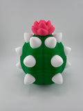 Cactus Dragon and Egg Set 3D Print Figurine and Container