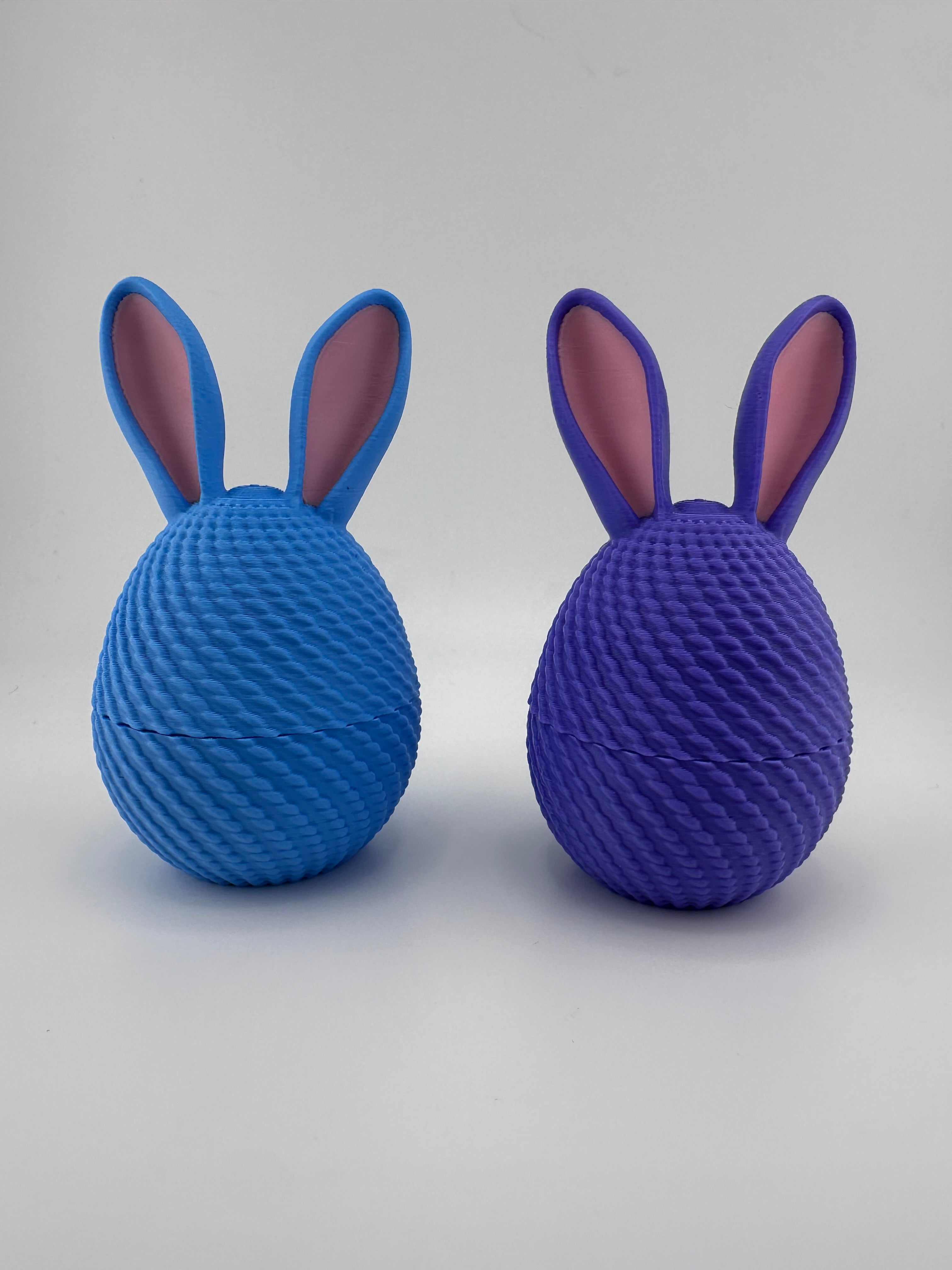 Bunny Easter Eggs and Chicks 3D Printed Figurine Sets