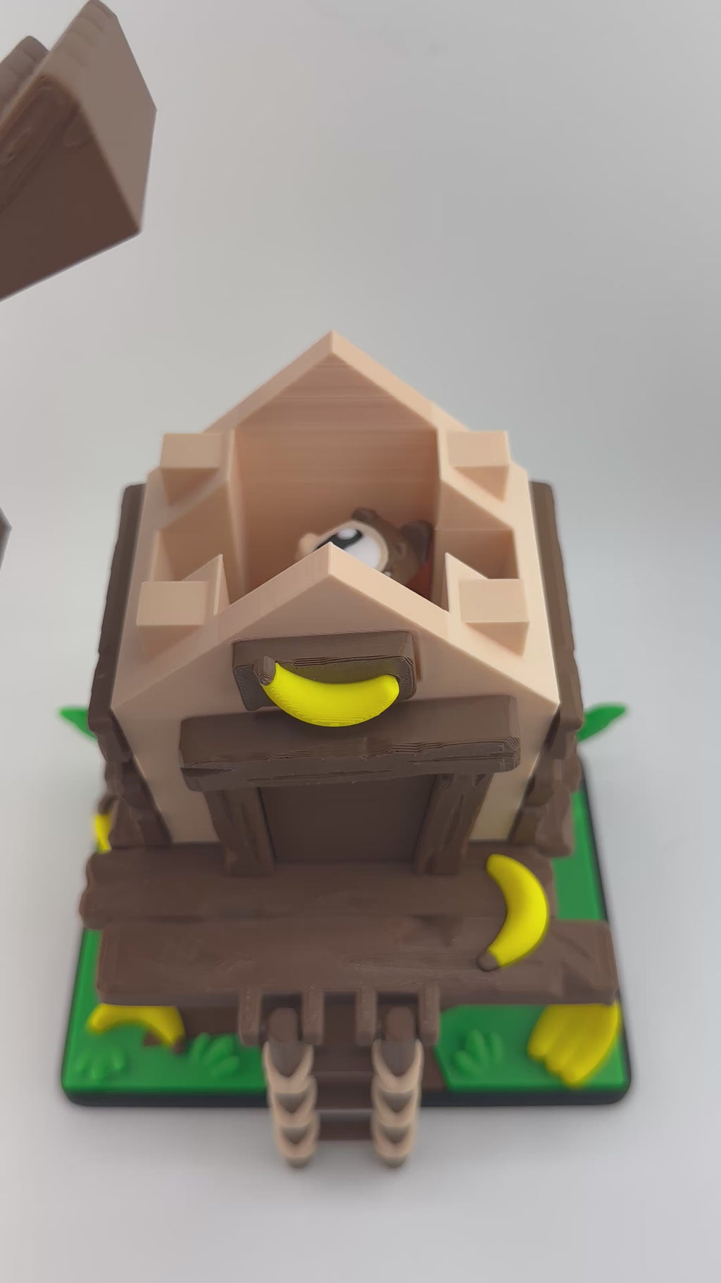 Monkeys and Jungle Treehouse 3D Print Set
