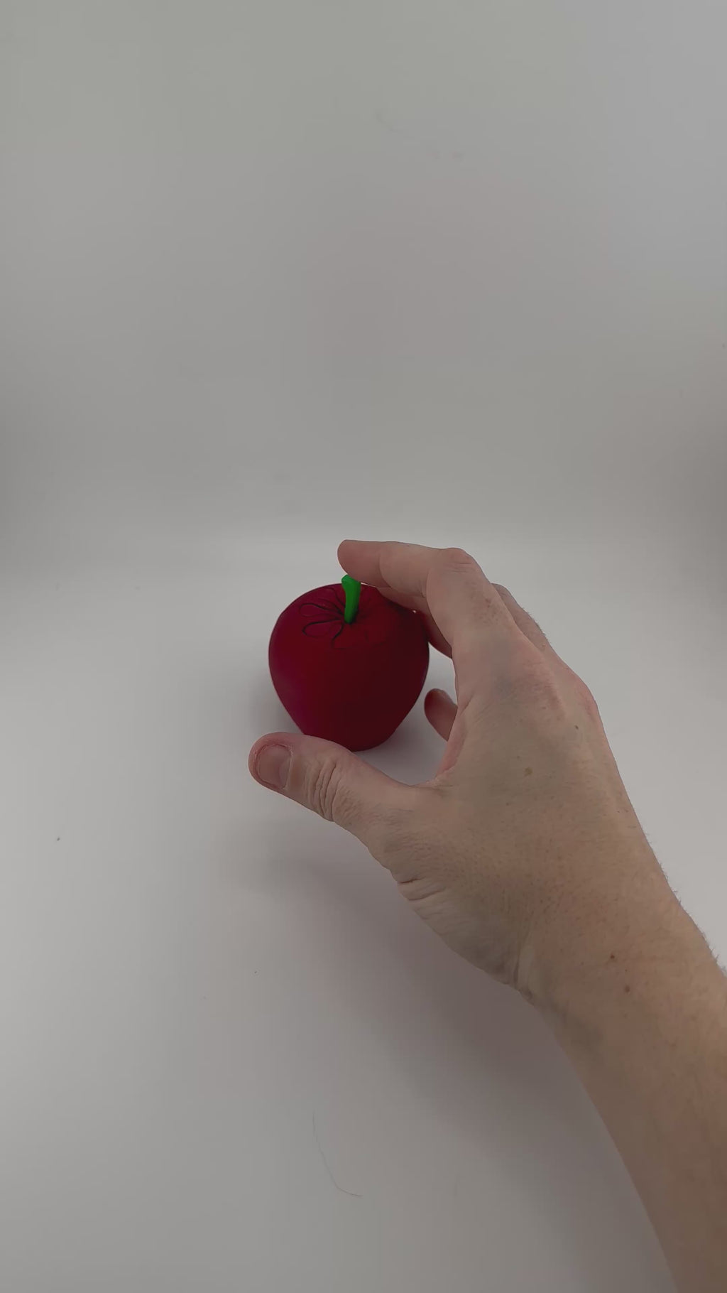 Apple & Core Spiral Twist Fidget